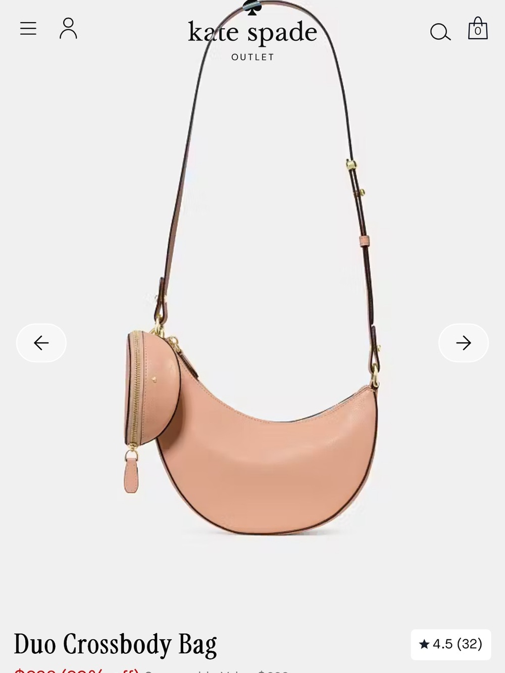 Kate Spade Duo Crossbody Bag - Picture 2 of 7
